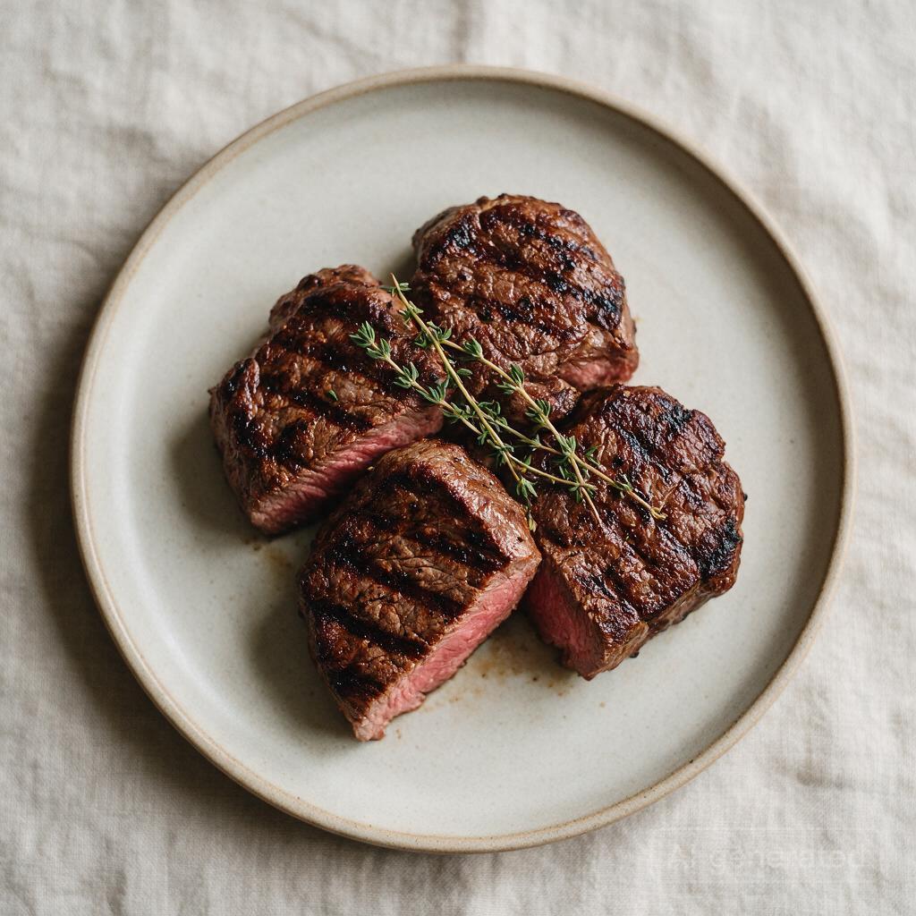 Grilled Steak Medallions
