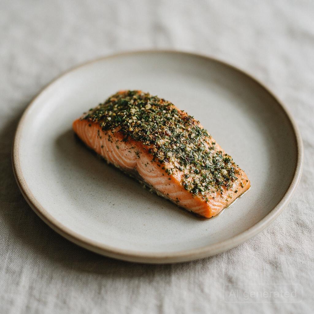 Herb-Crusted Salmon