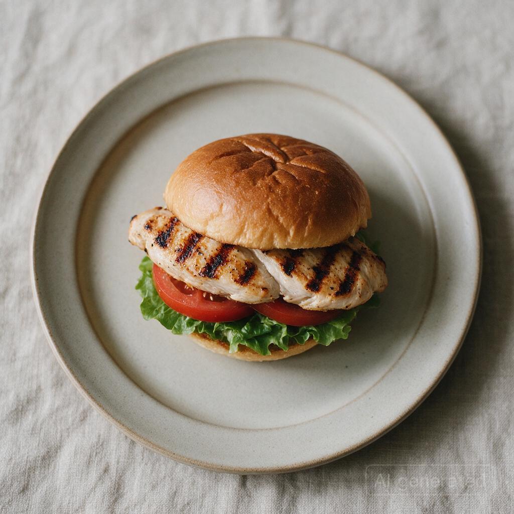 Grilled chicken sandwich, hold the mayo