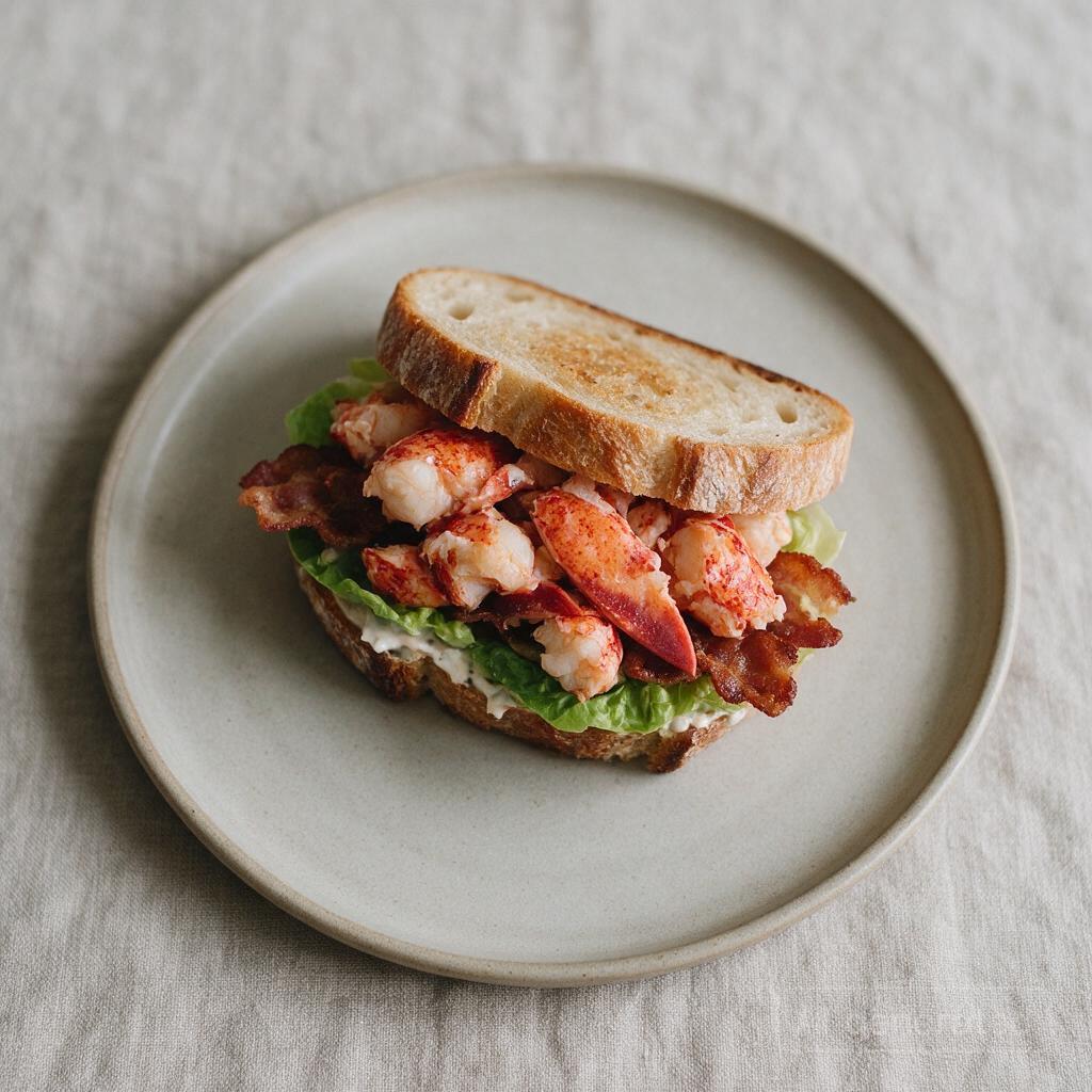 Lobster club on sourdough