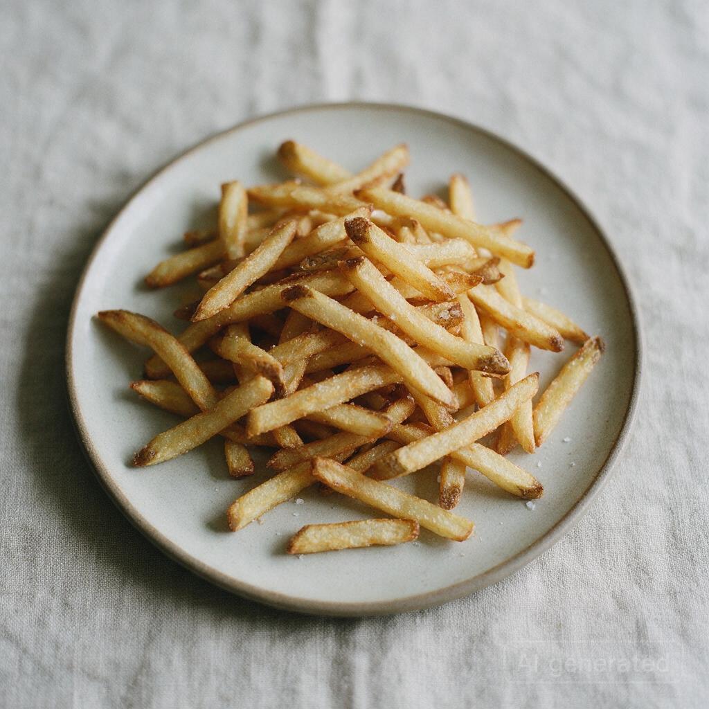 Duck-fat fries