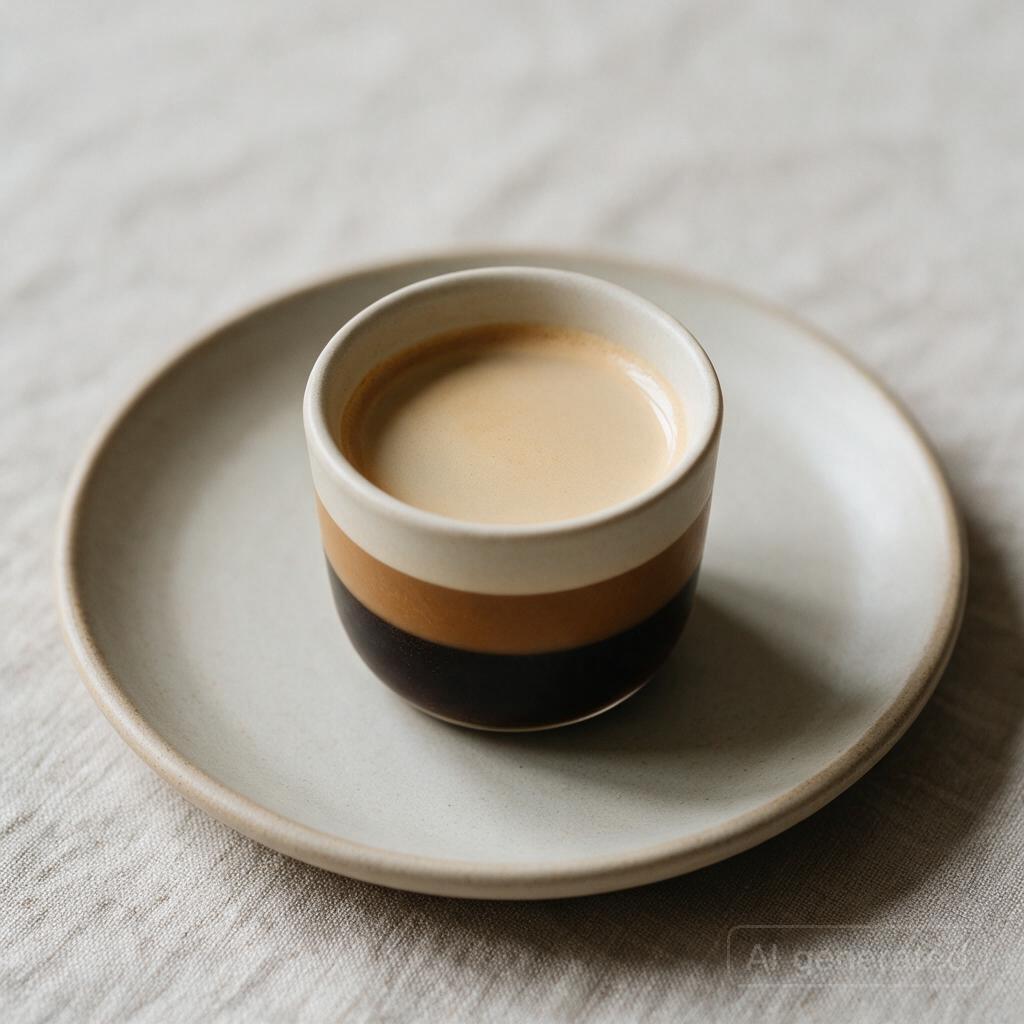 Black coffee or Americano with milk added
