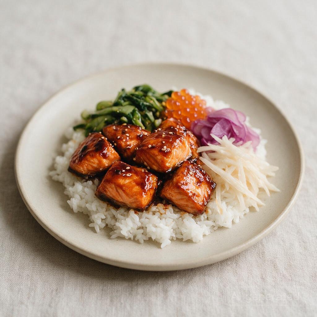 Teriyaki Salmon Bowl